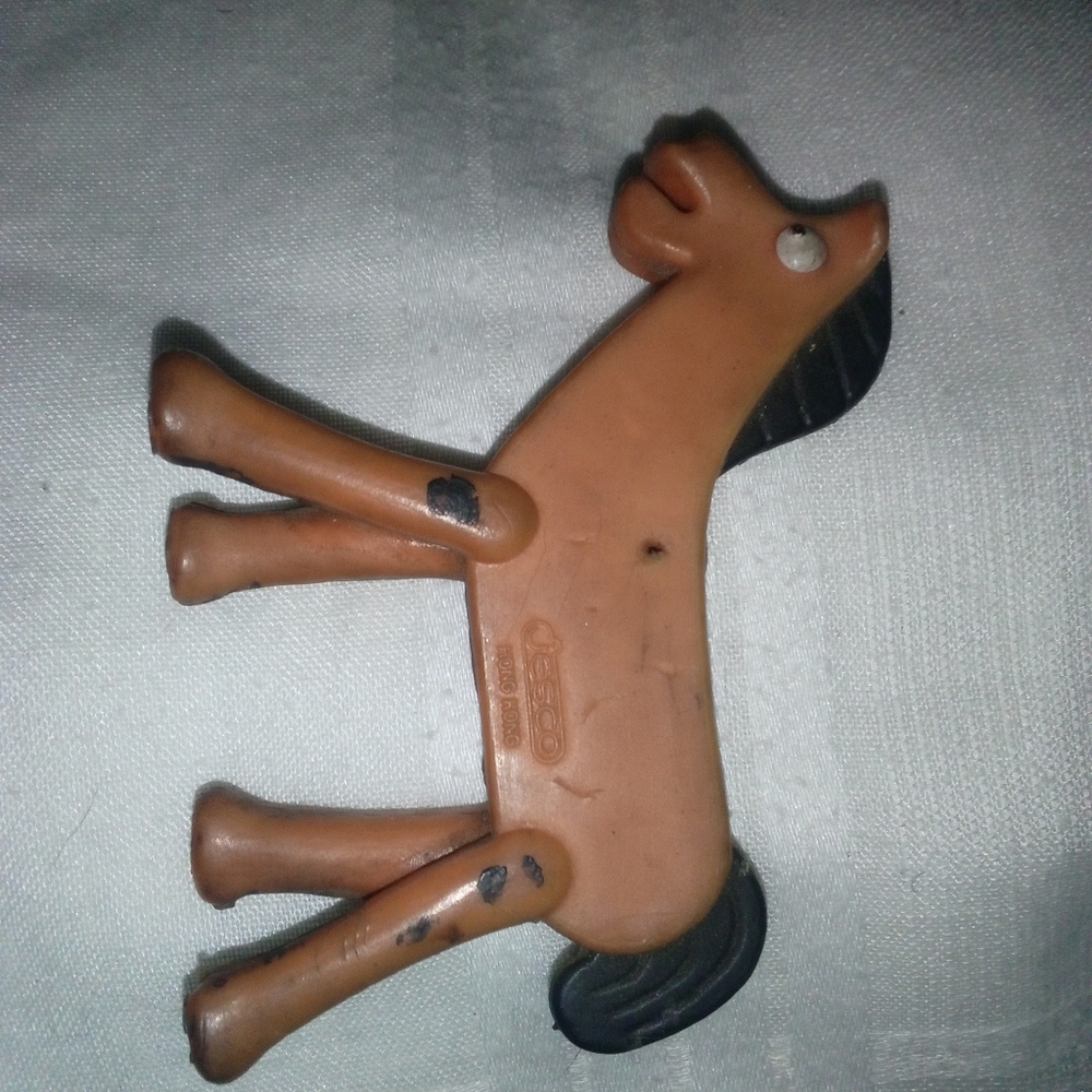 Vintage Horse-Shaped Toy